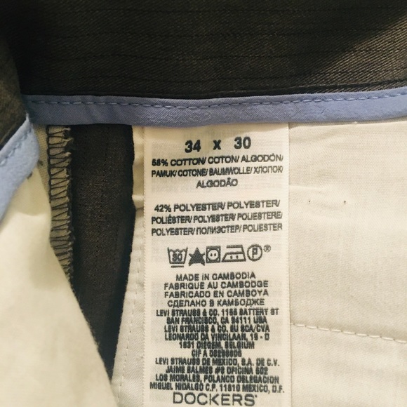 Gray [Dockers] Dress Pants - Picture 5 of 8
